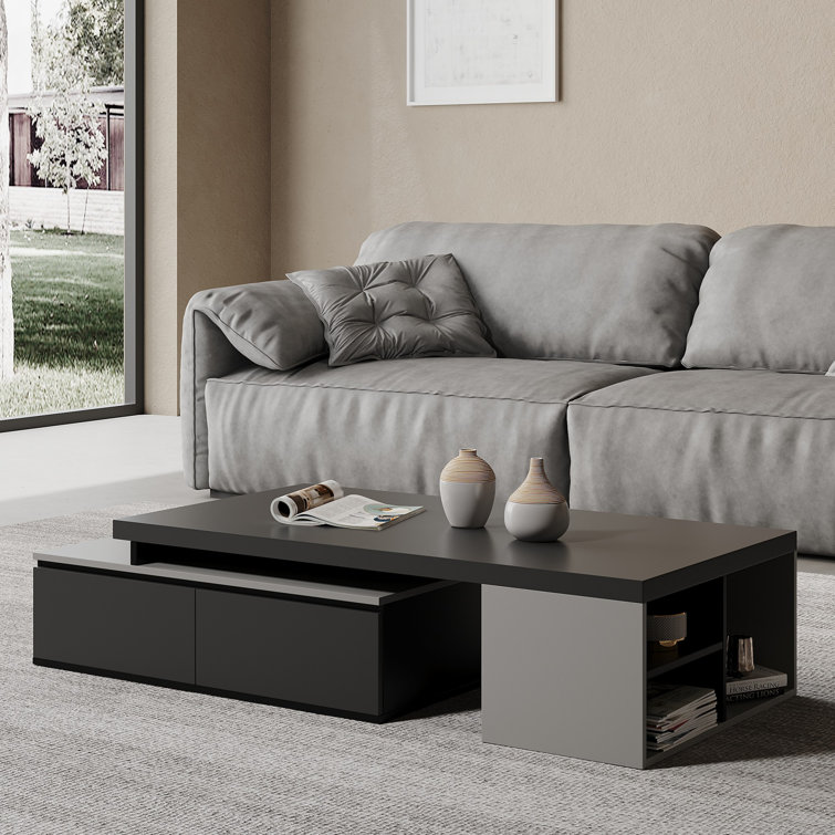 Chrispher Extendable Coffee Table with Storage